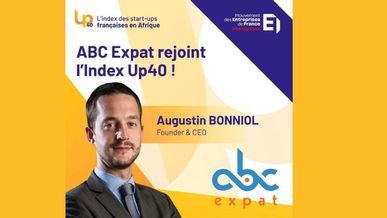 ABC EXPAT sélectionné pour le programme Index Up40 par MEDEF International !